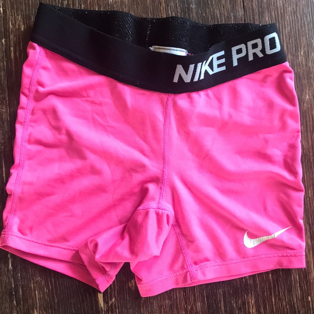Hot pink Nike Spandex